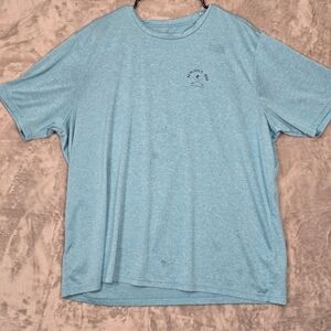 Men's Havana Jim Classic Moisture Wicking UPF Long Sleeve Shirt Size XXL Aqua